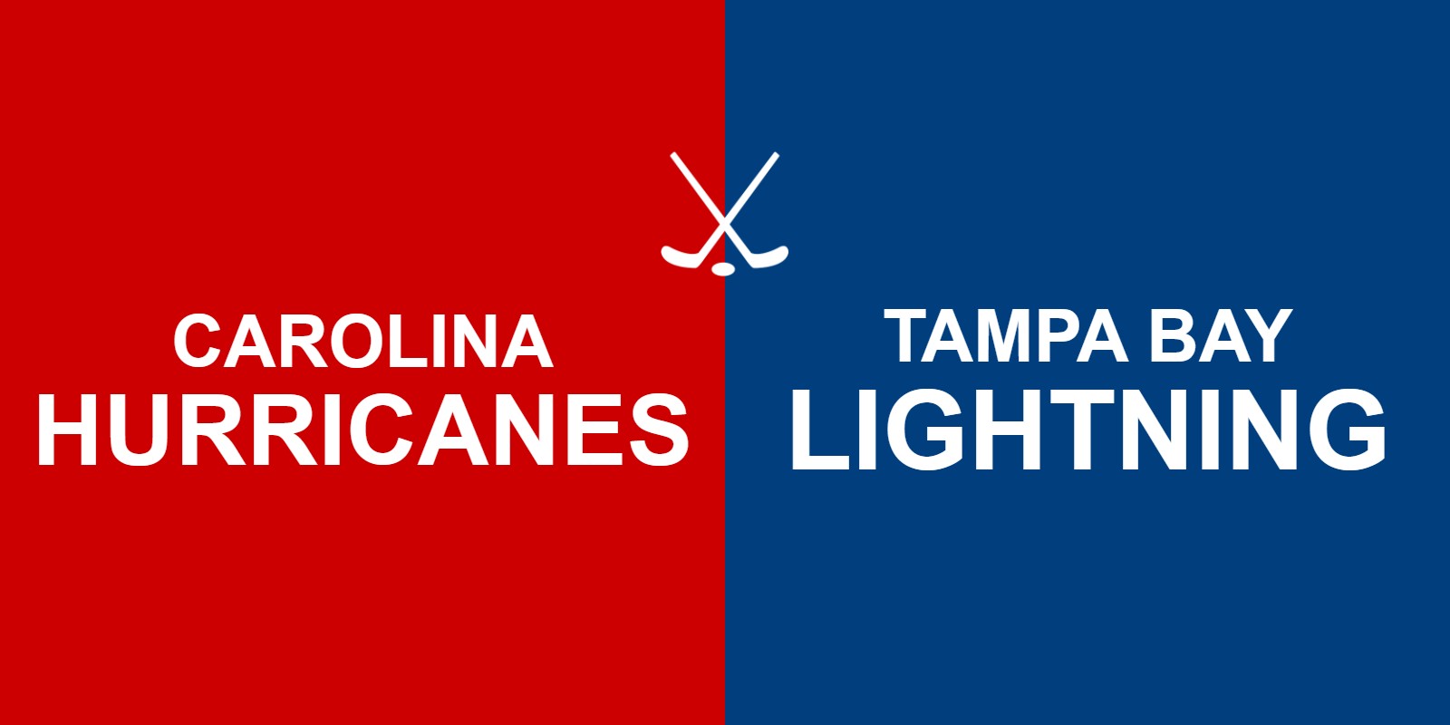 Hurricanes vs Lightning