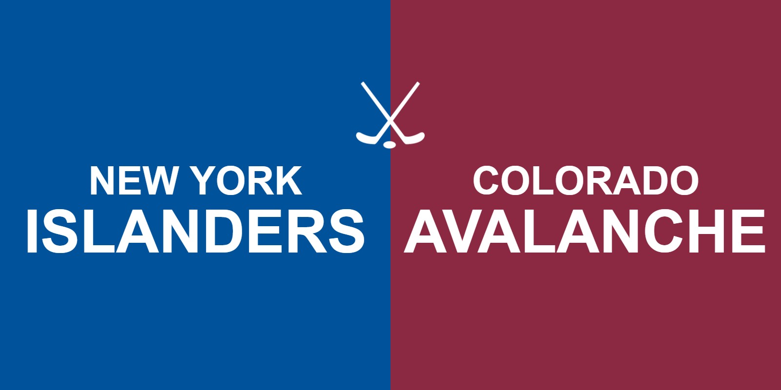 Islanders vs Avalanche