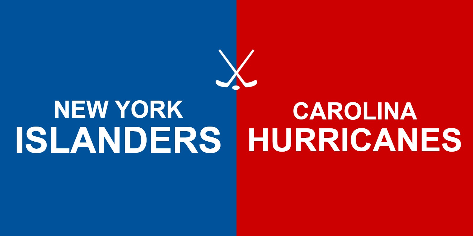 Islanders vs Hurricanes
