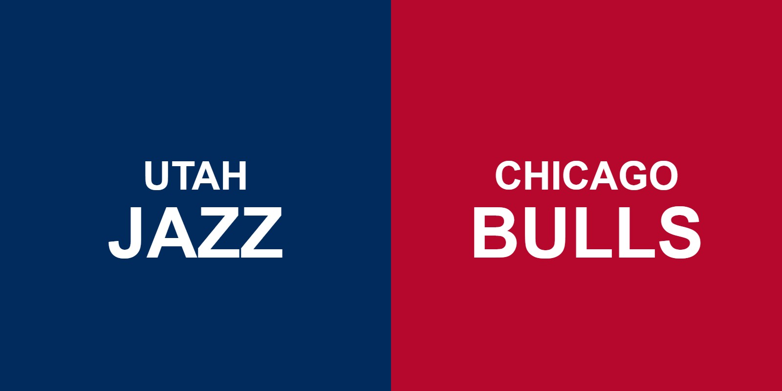 Jazz vs Bulls