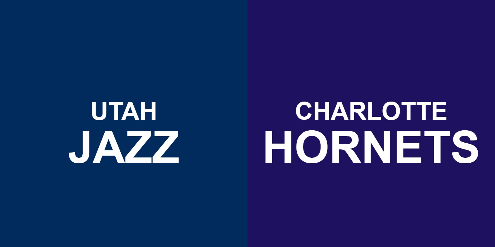 Jazz vs Hornets