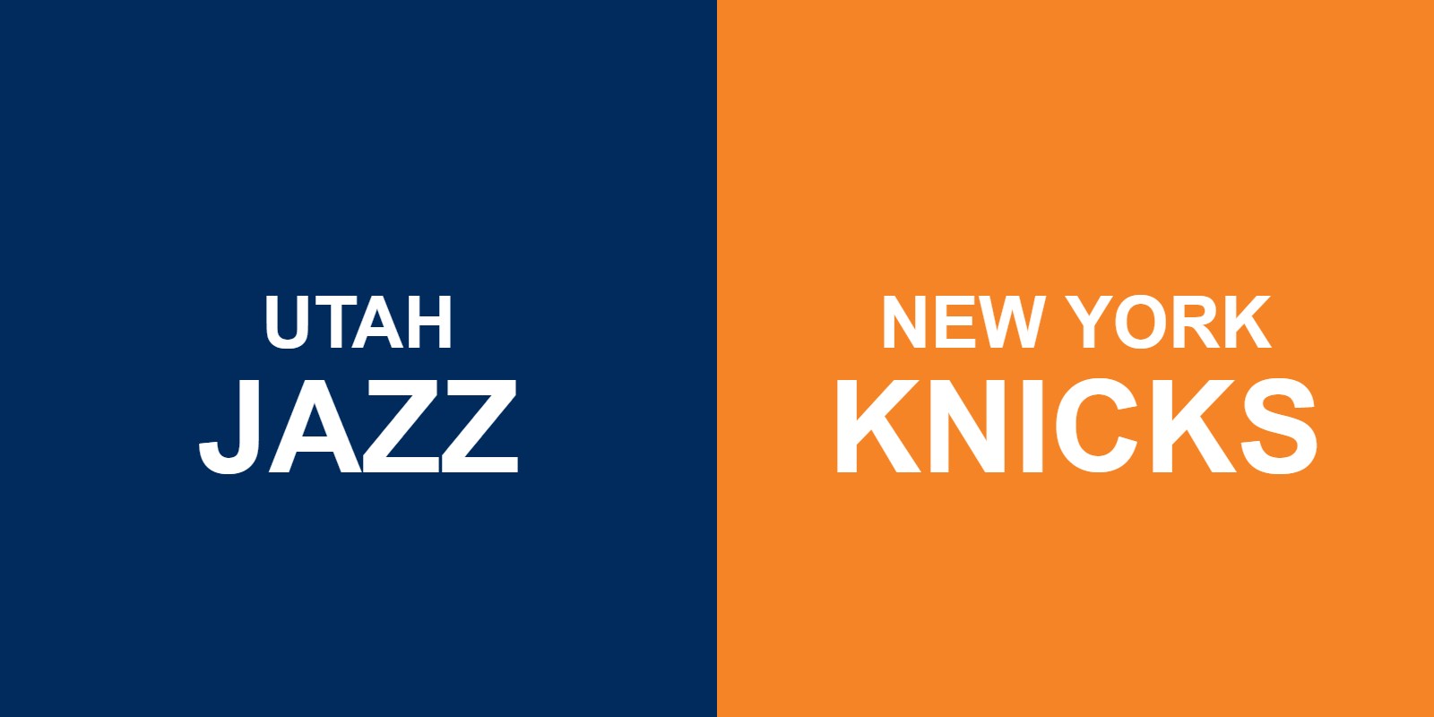 Jazz vs Knicks