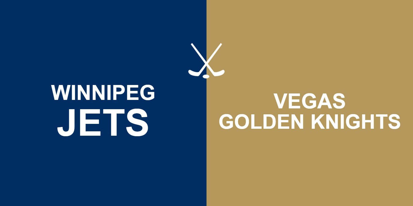 Jets vs Golden Knights