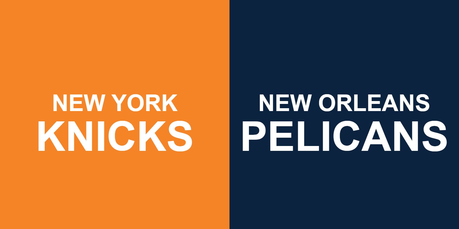Knicks vs Pelicans