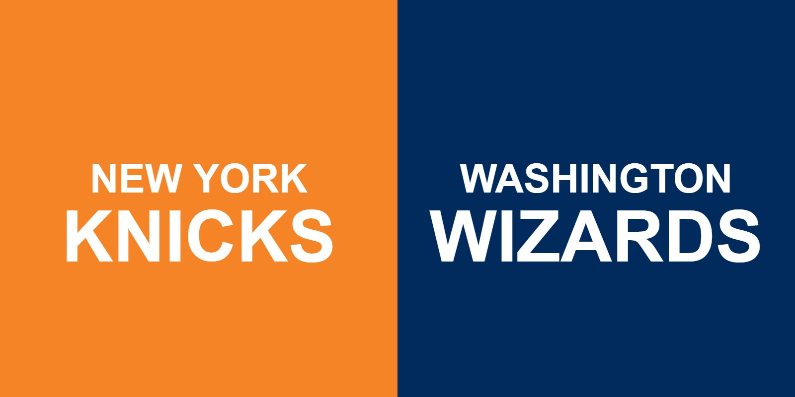 Knicks vs Wizards