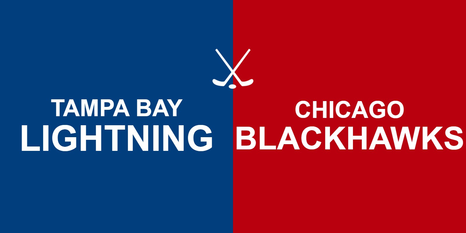 Lightning vs Blackhawks