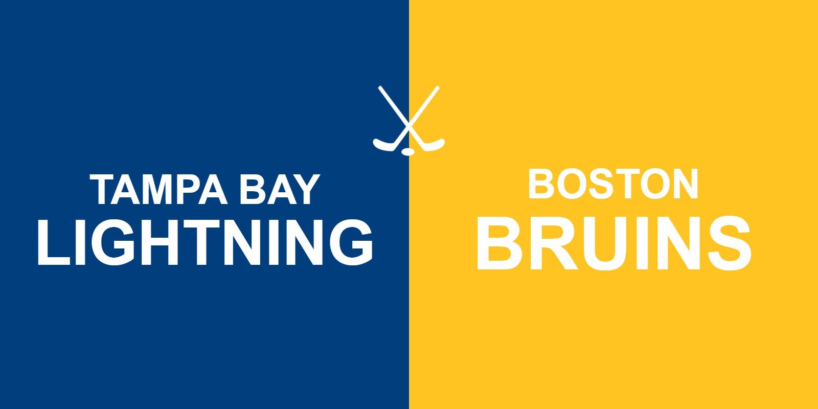 Lightning vs Bruins