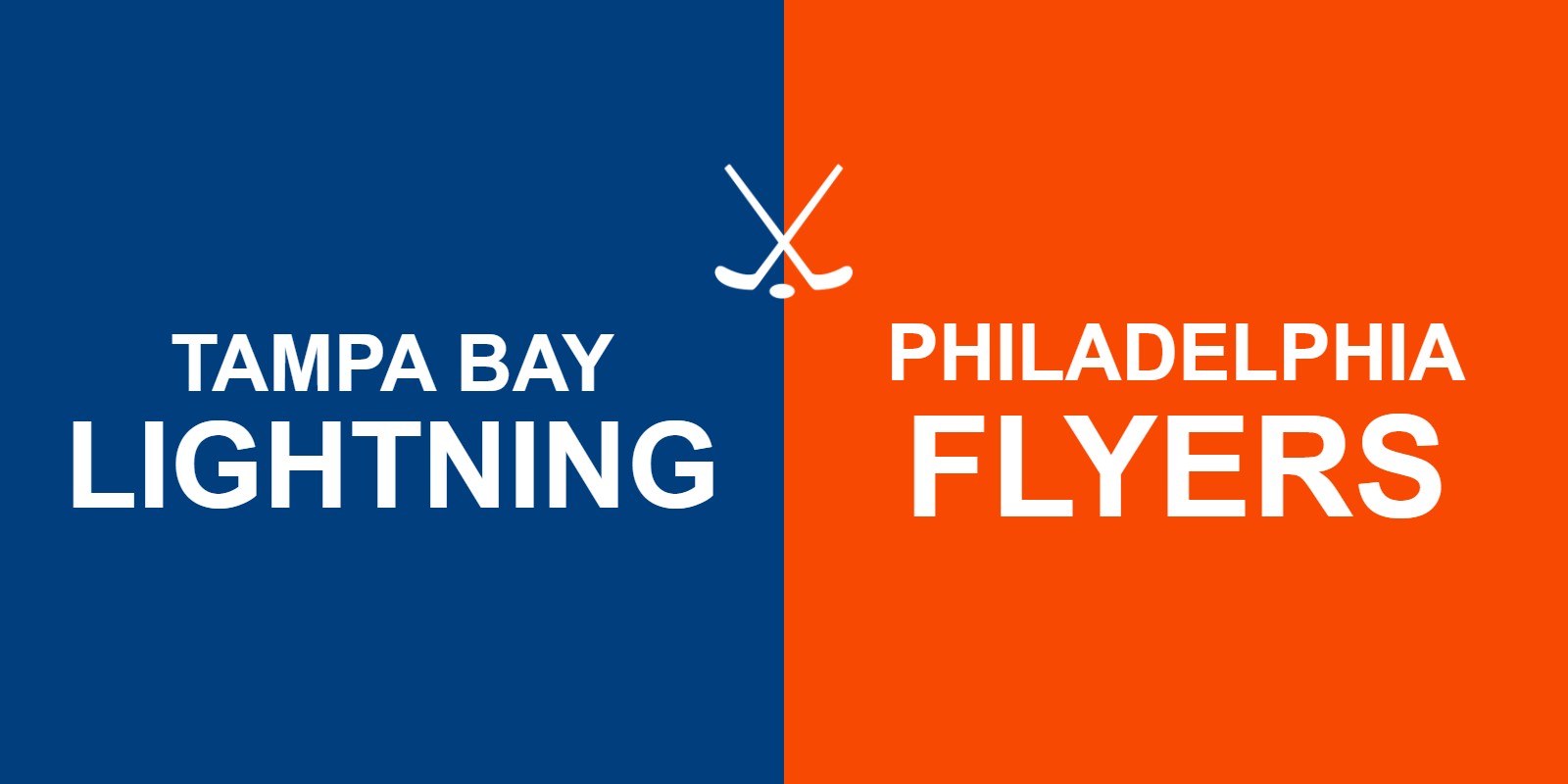 Lightning vs Flyers