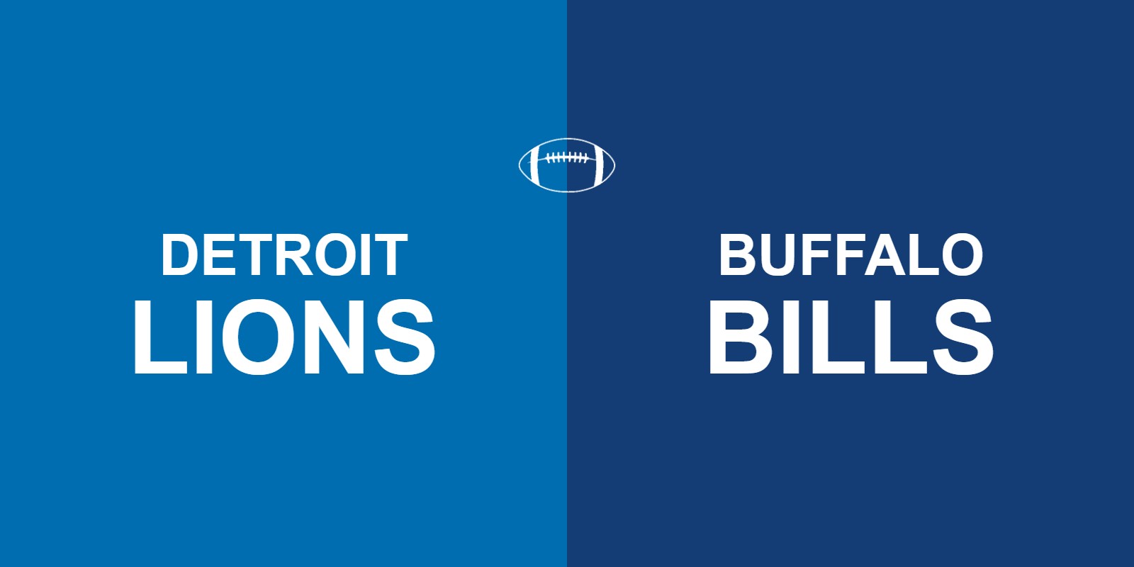 Lions vs Bills
