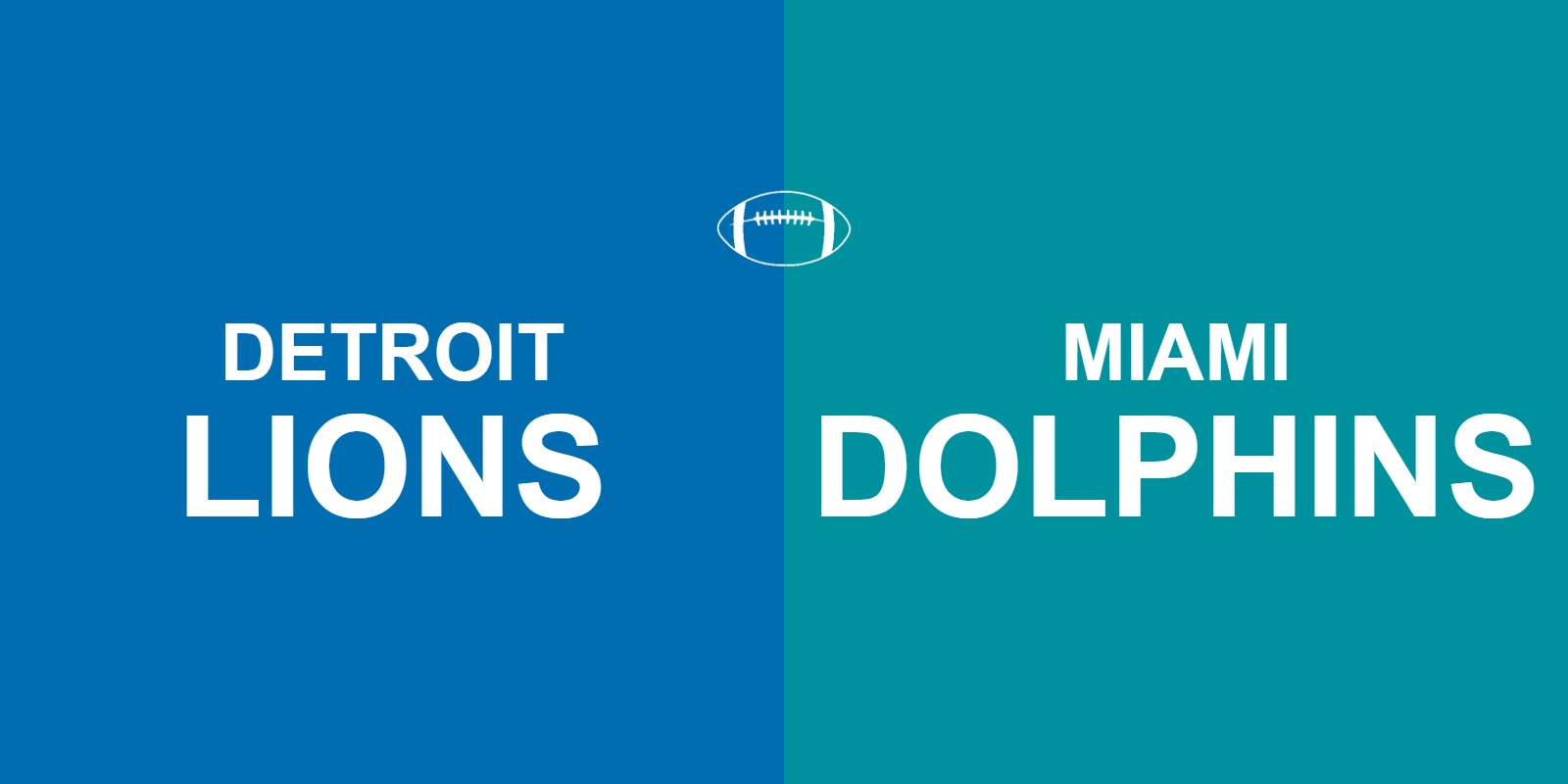 Lions vs Dolphins