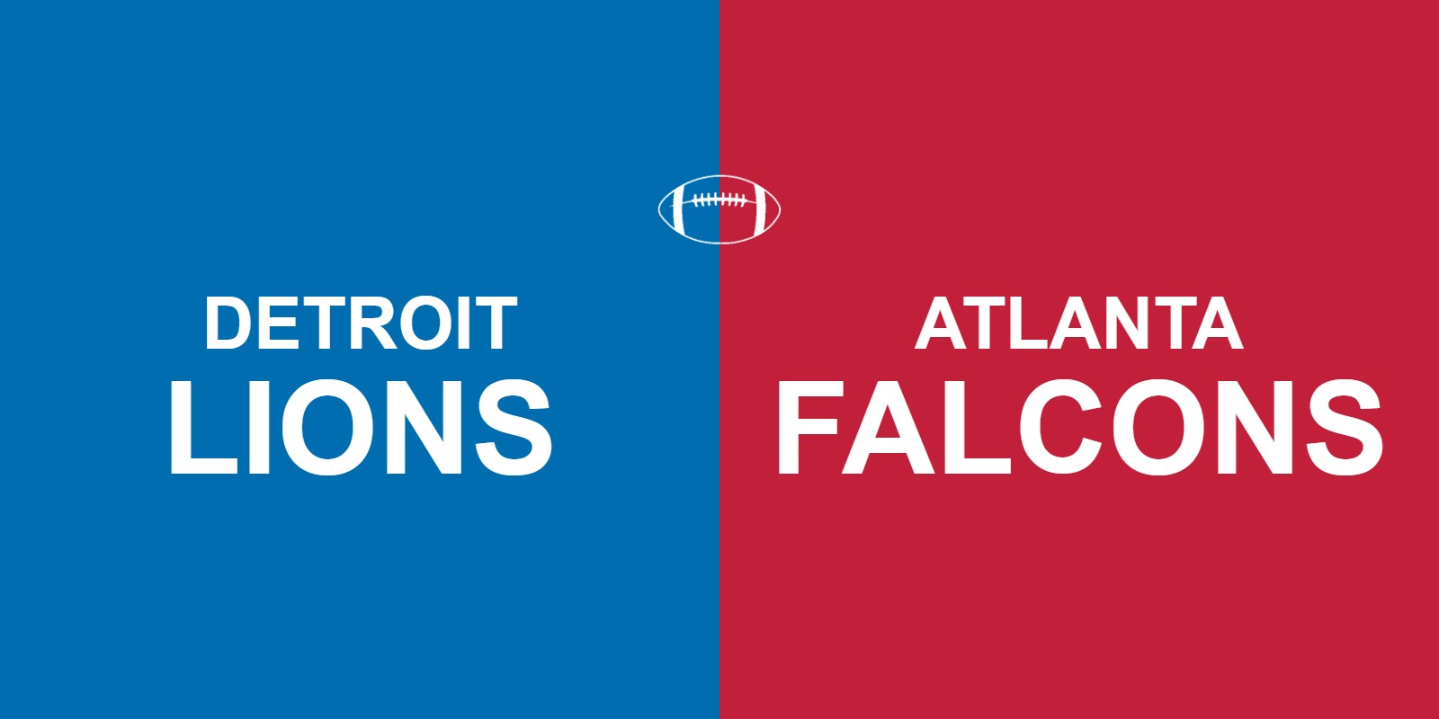 Lions vs Falcons