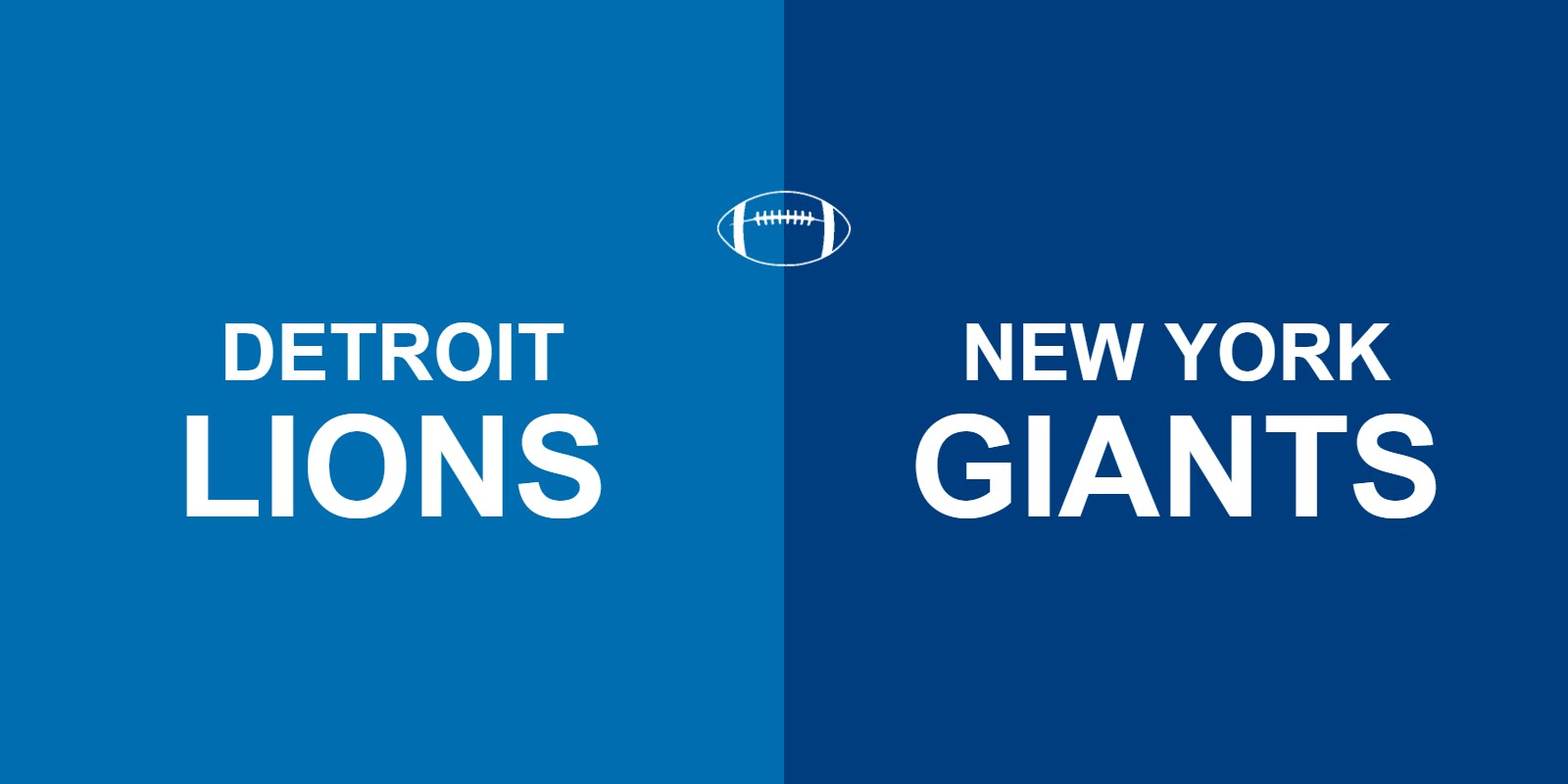 Lions vs Giants