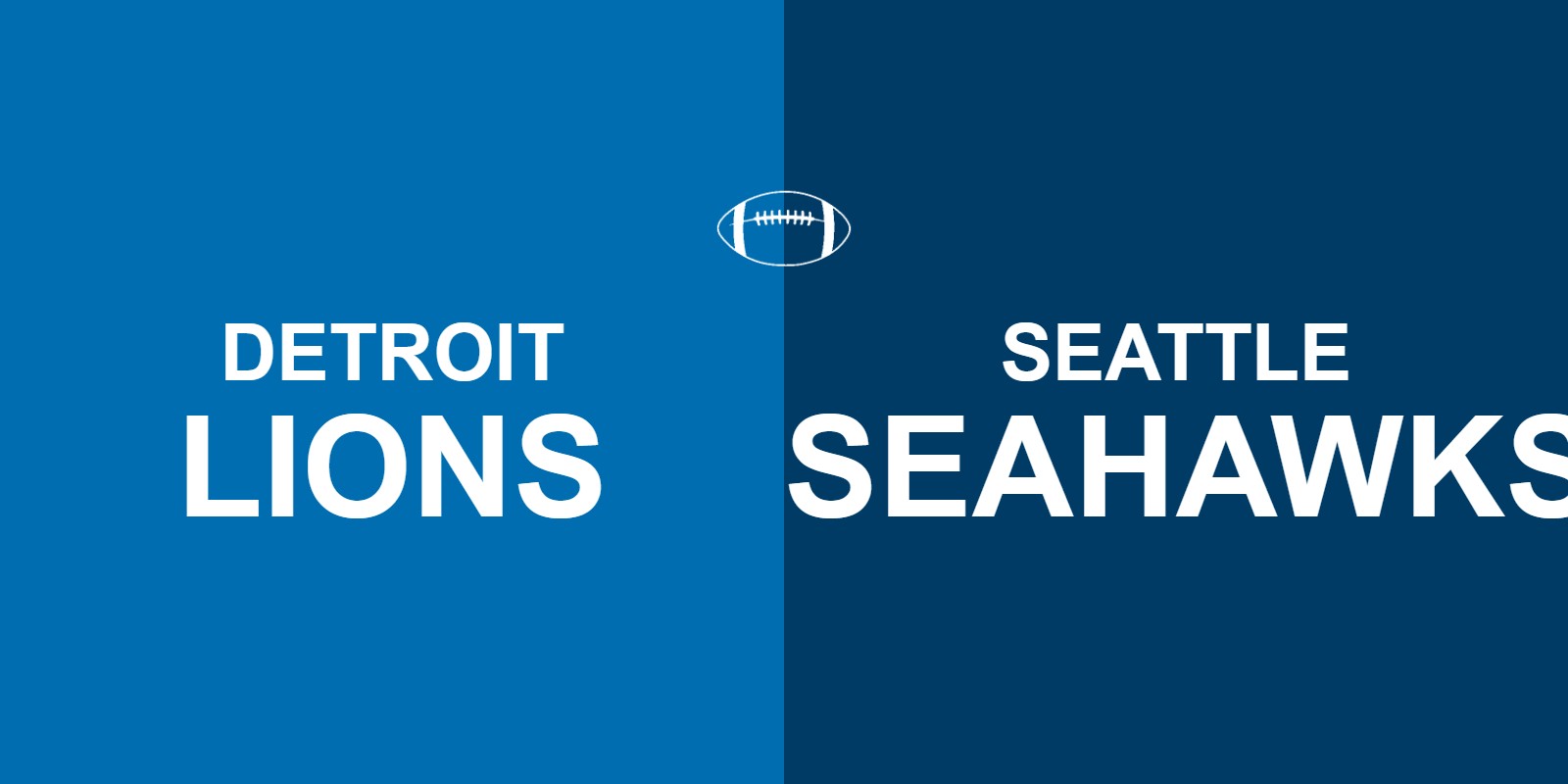 Lions vs Seahawks
