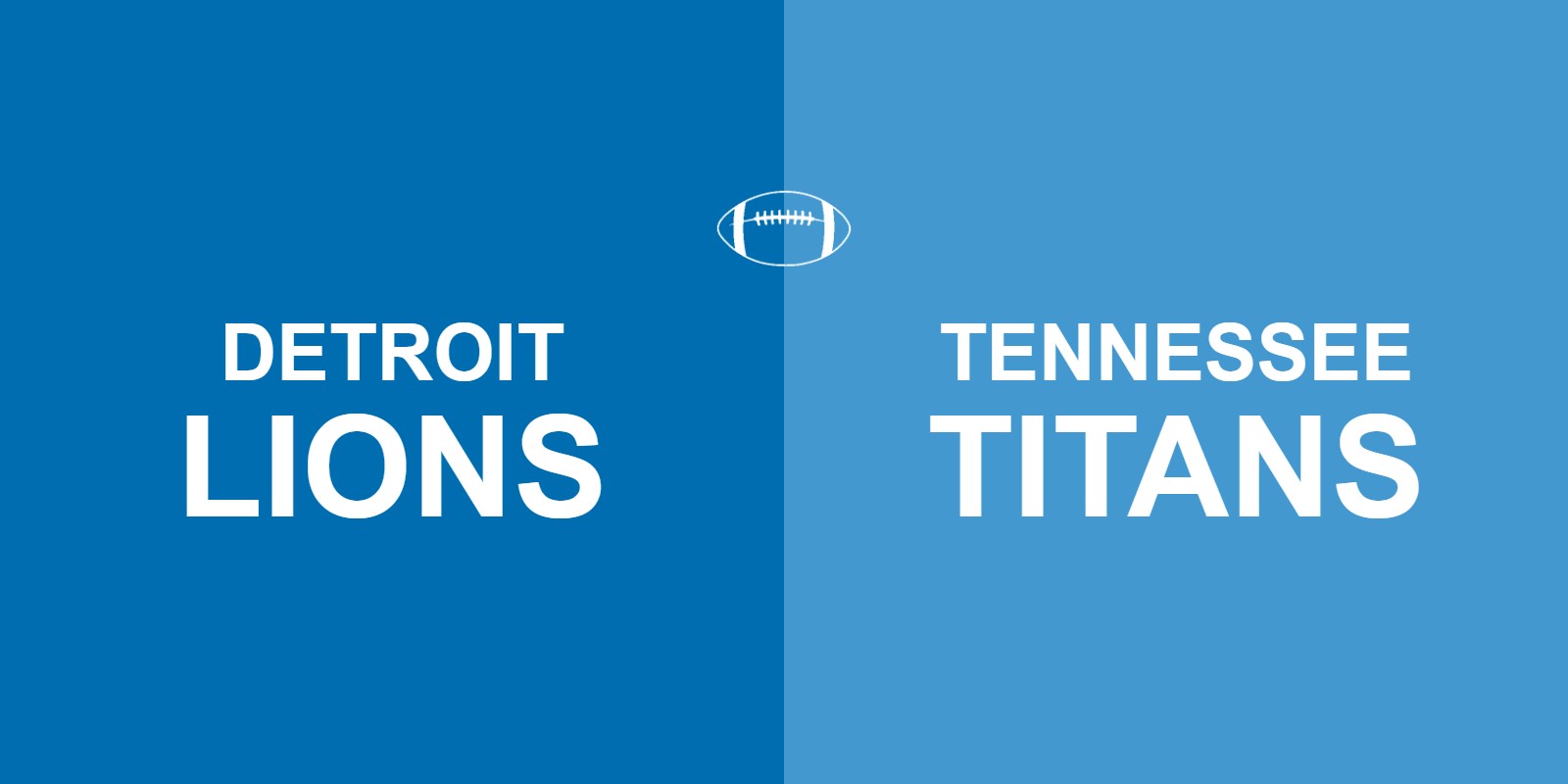 Lions vs Titans
