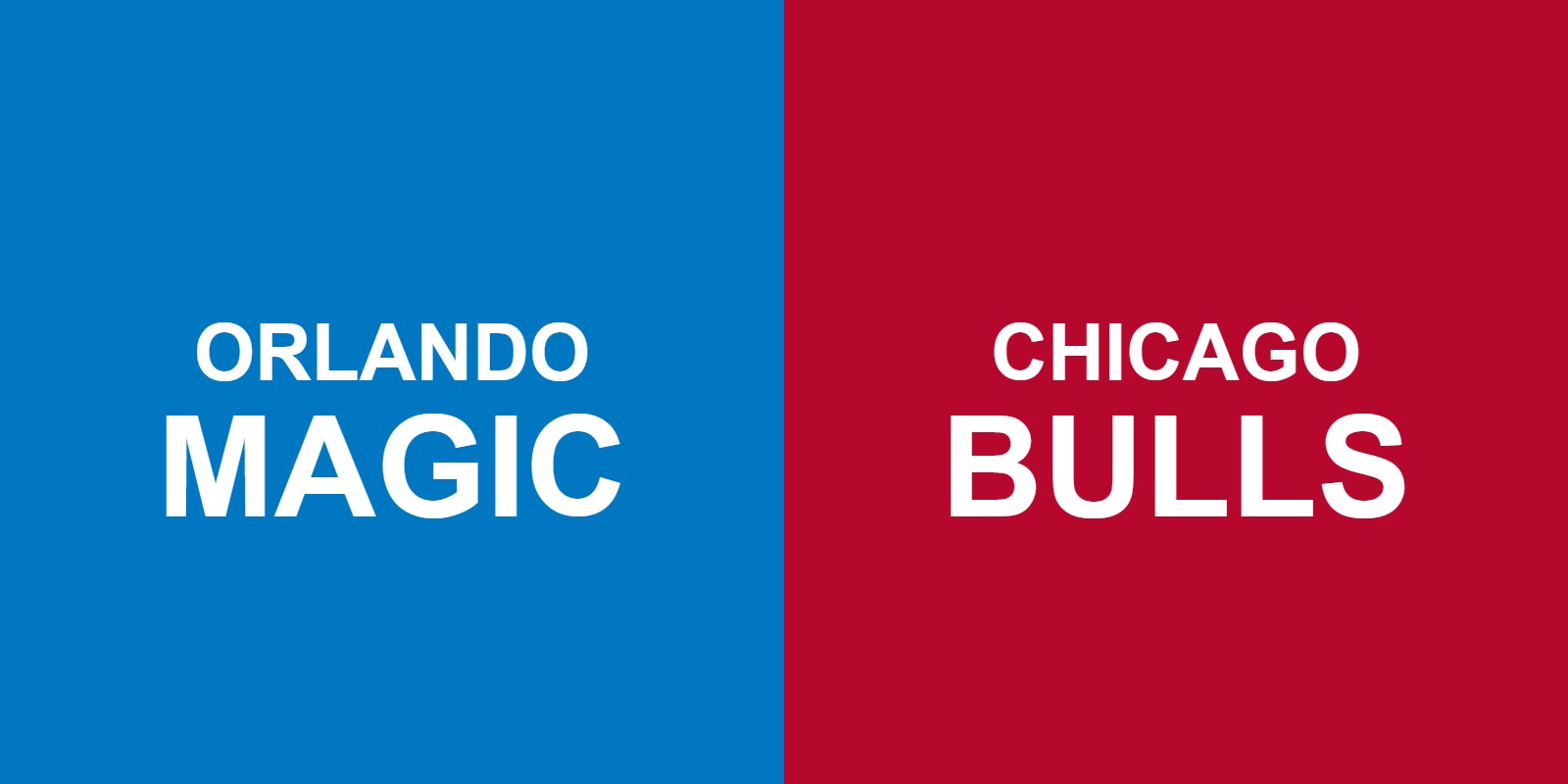 Magic vs Bulls