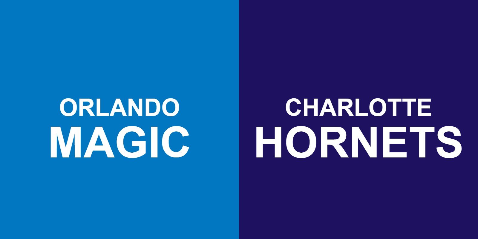 Magic vs Hornets