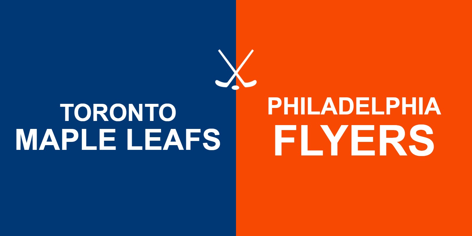 Maple Leafs vs Flyers Tickets
