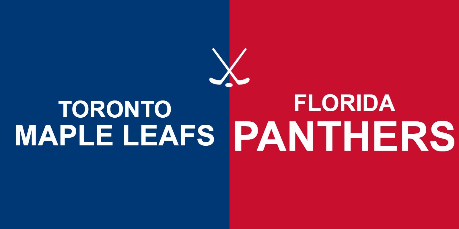 Maple Leafs vs Panthers