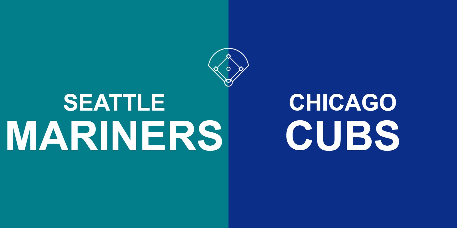 Mariners vs Cubs