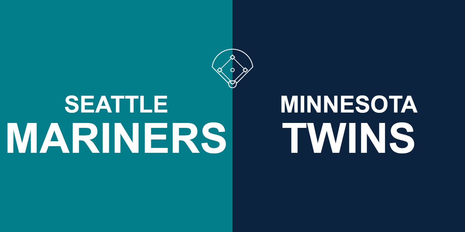 Mariners vs Twins