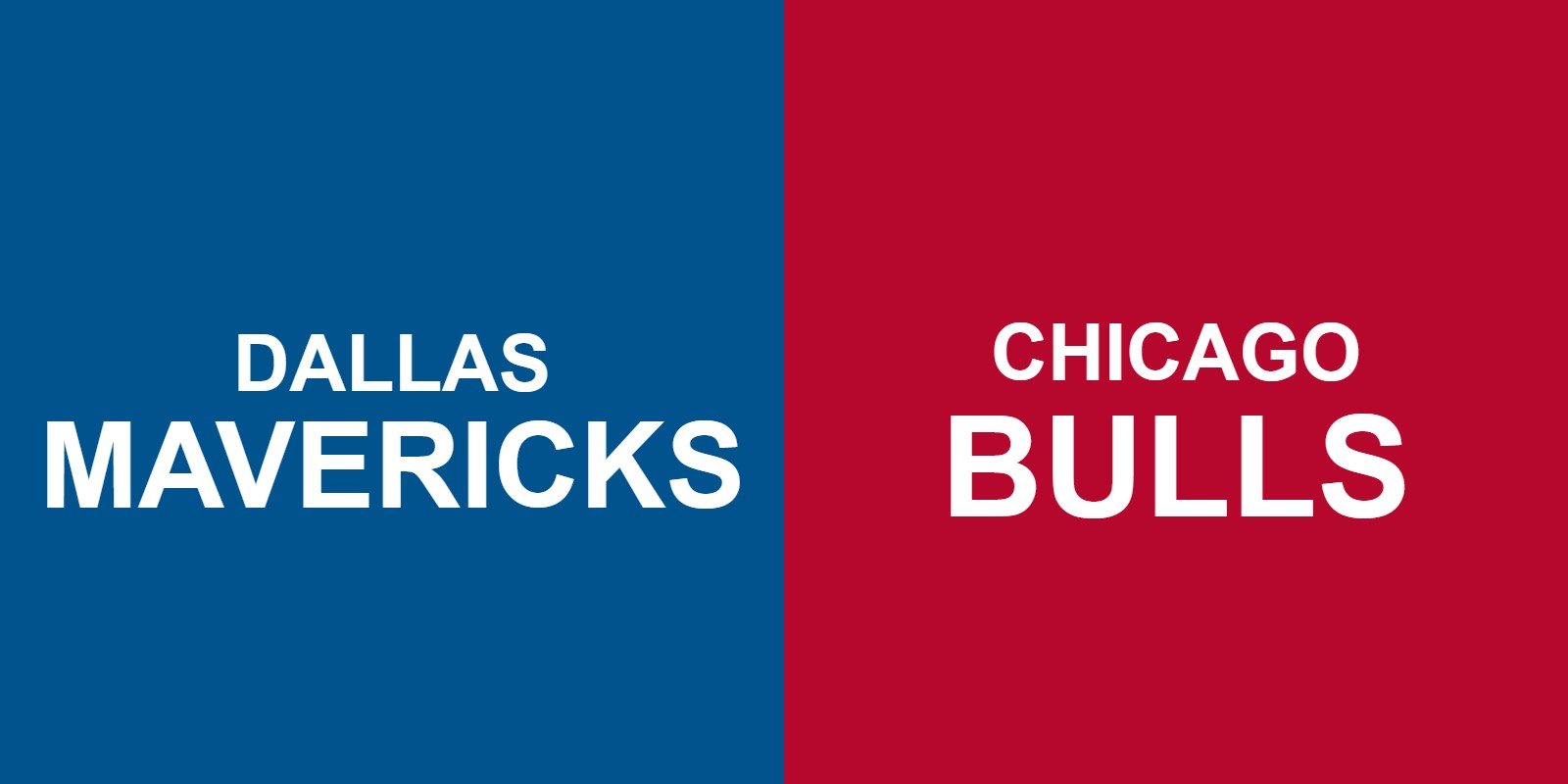 Mavericks vs Bulls Tickets