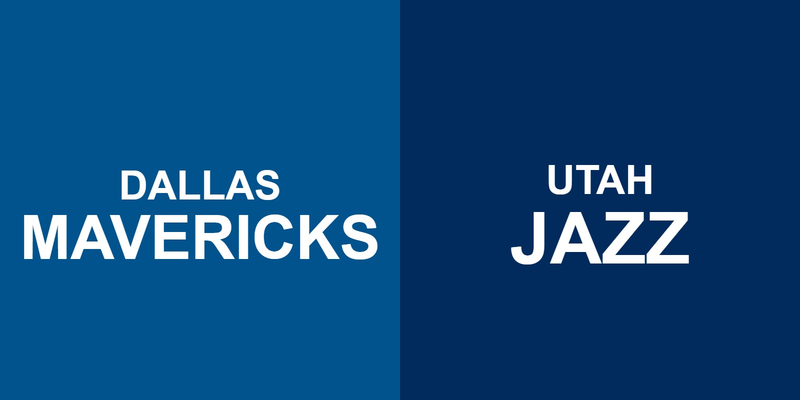 Mavericks vs Jazz