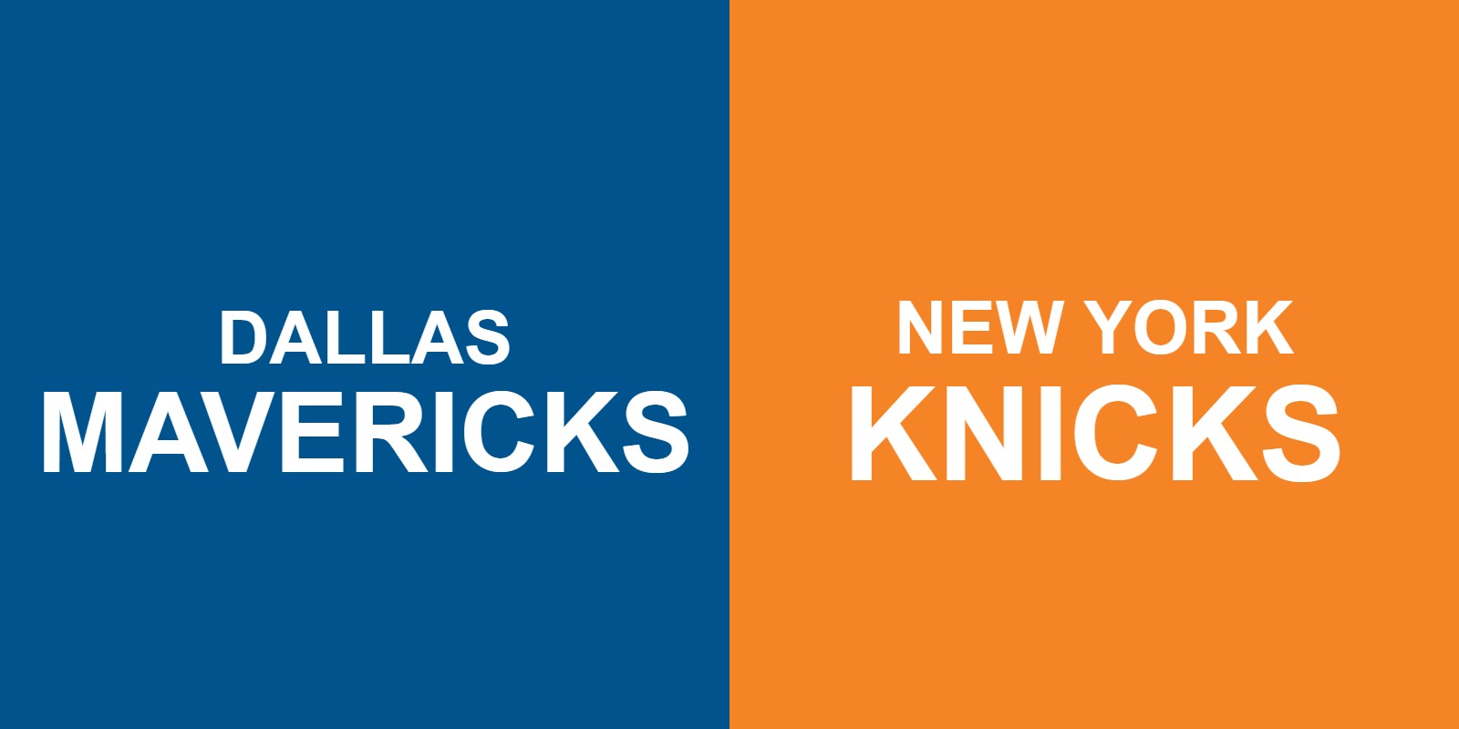 Mavericks vs Knicks