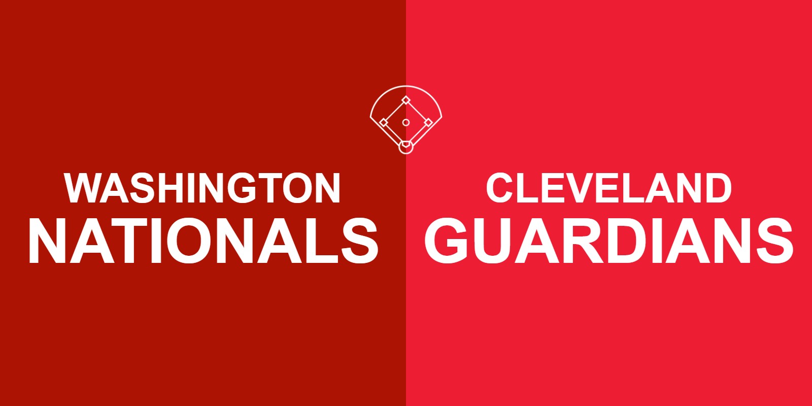 Nationals vs Guardians