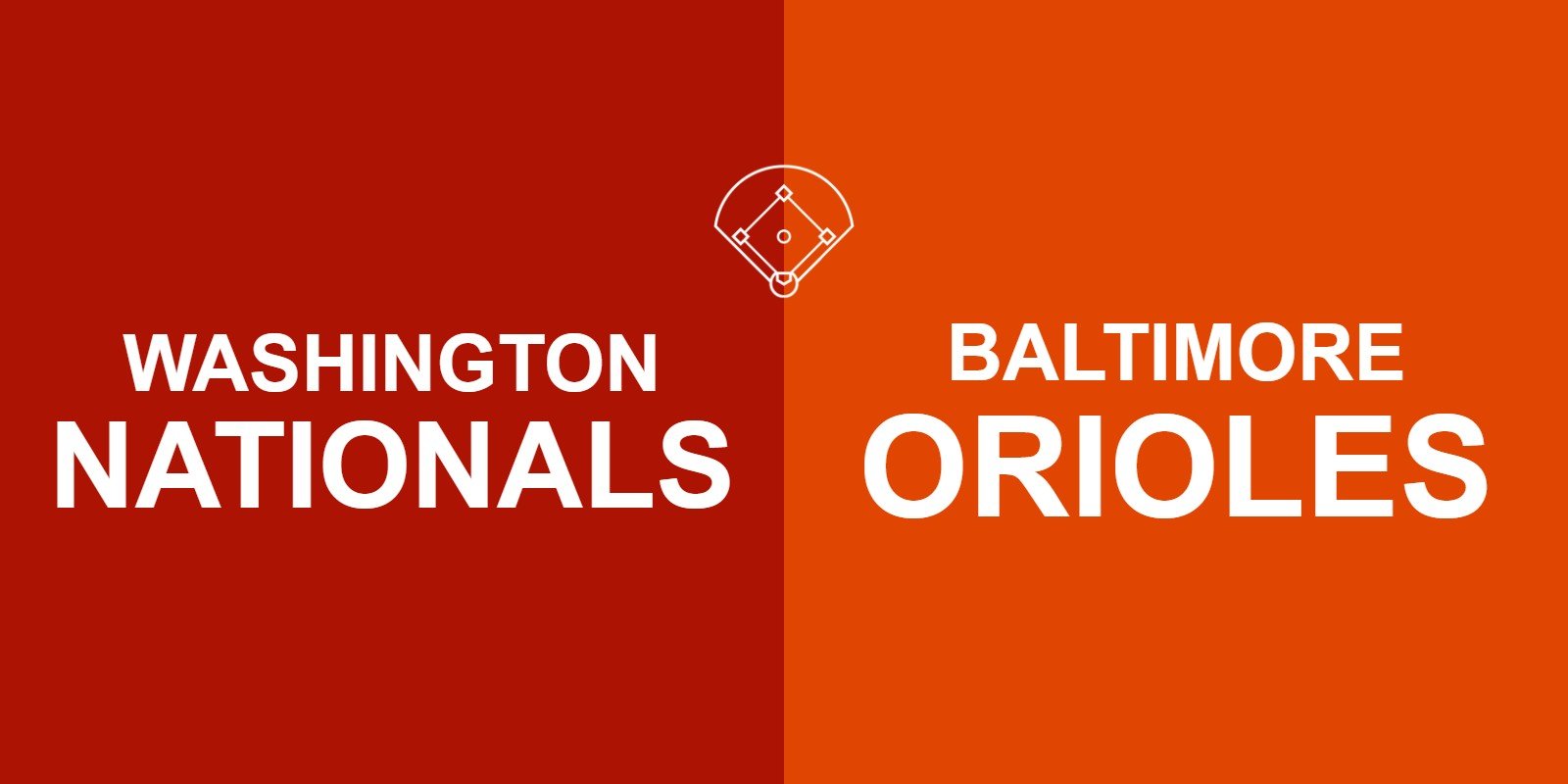 Nationals vs Orioles