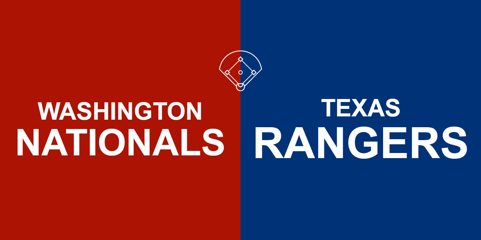 Nationals vs Rangers