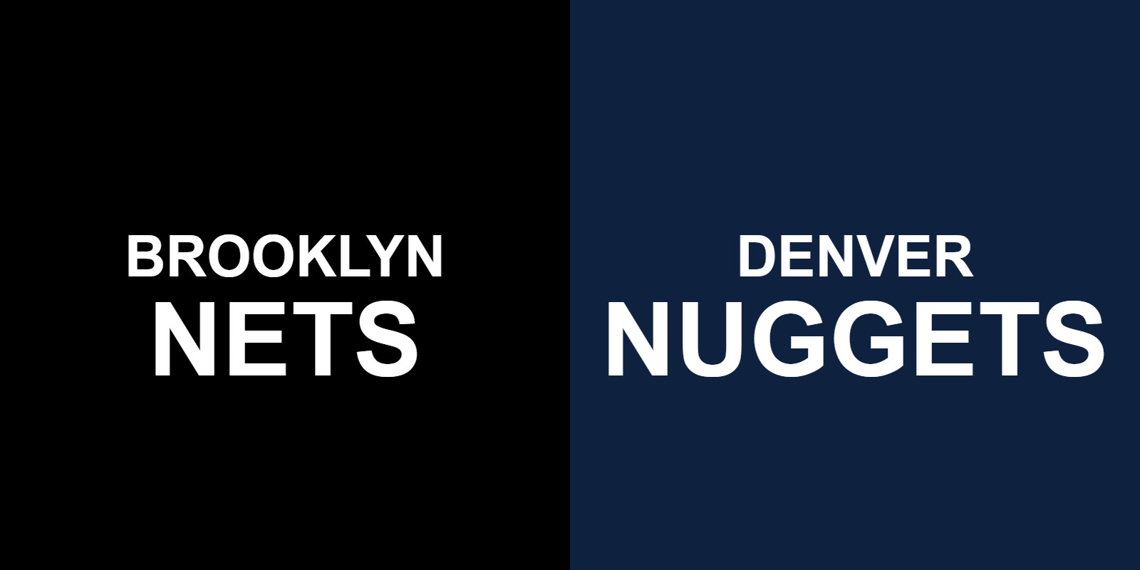 Nets vs Nuggets Tickets