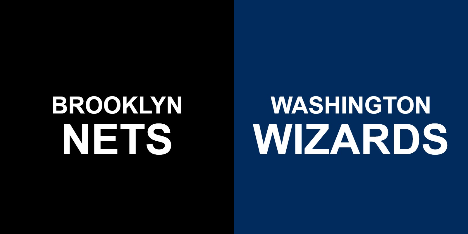 Nets vs Wizards