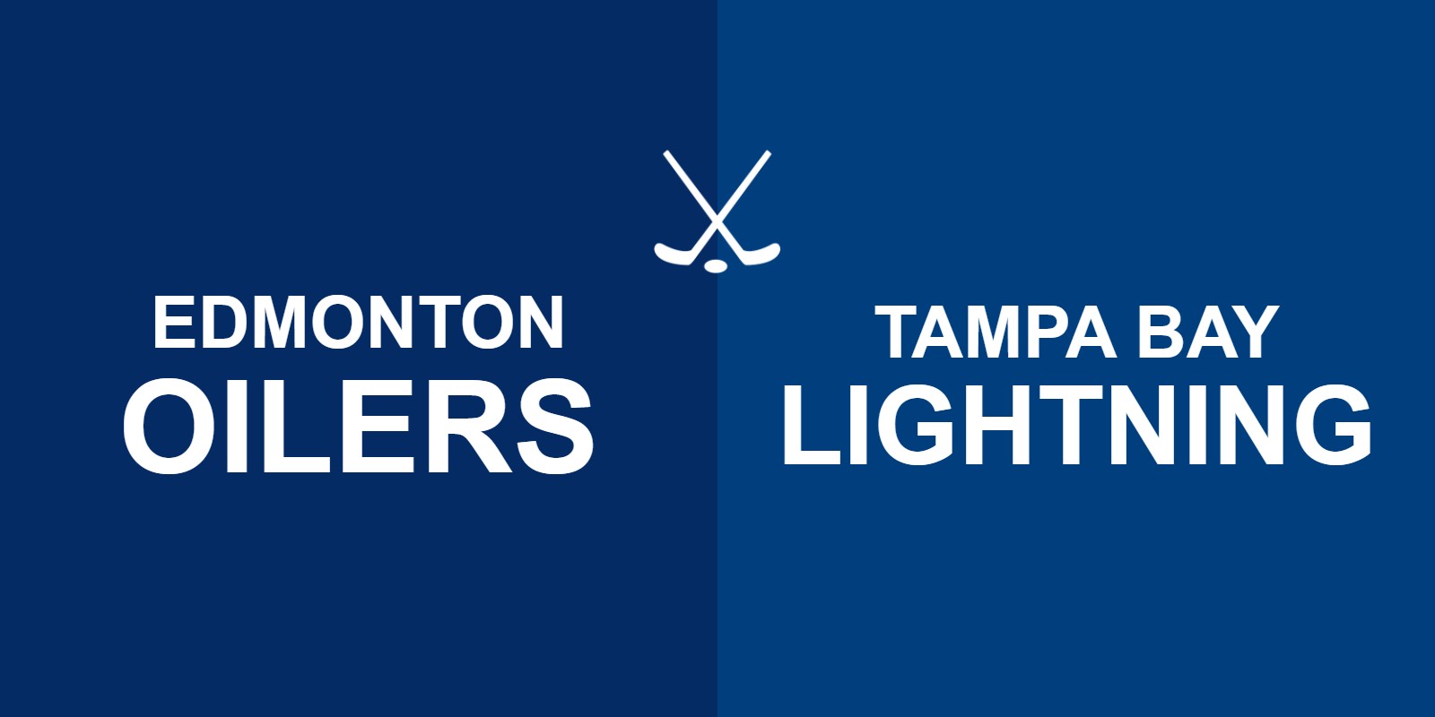 Oilers vs Lightning