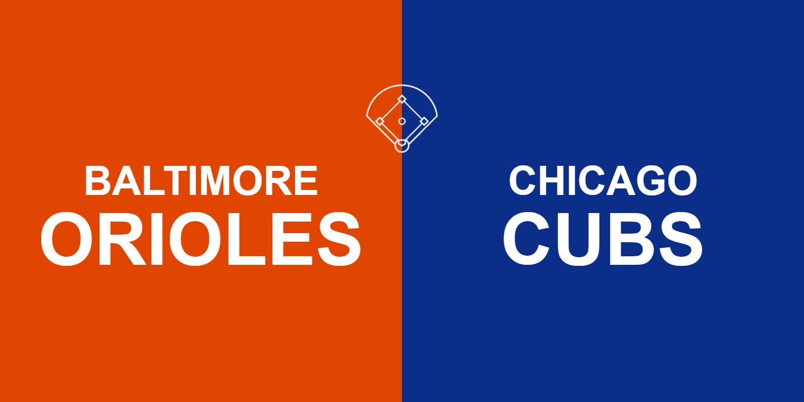 Orioles vs Cubs