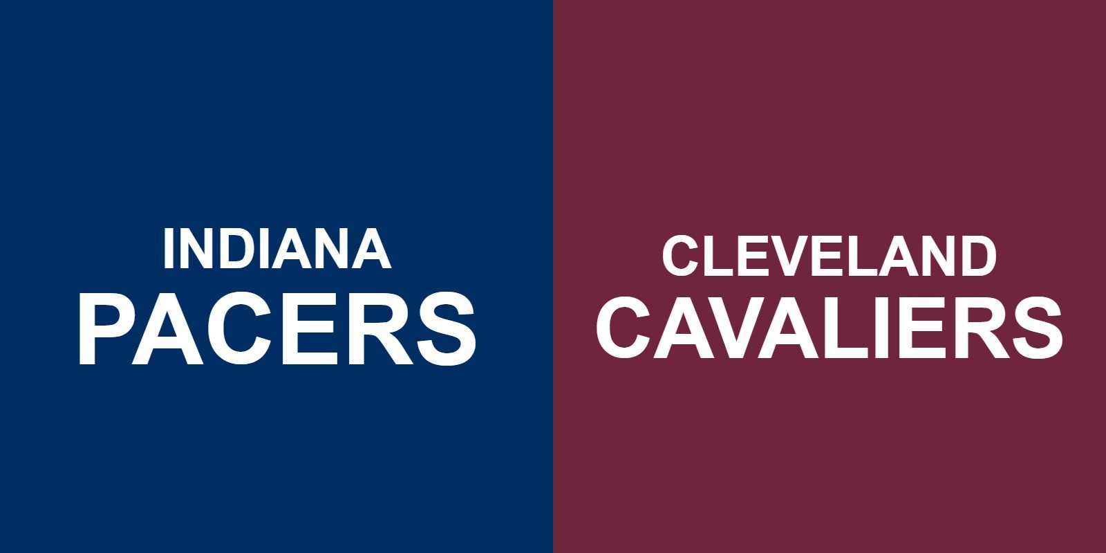 Pacers vs Cavaliers