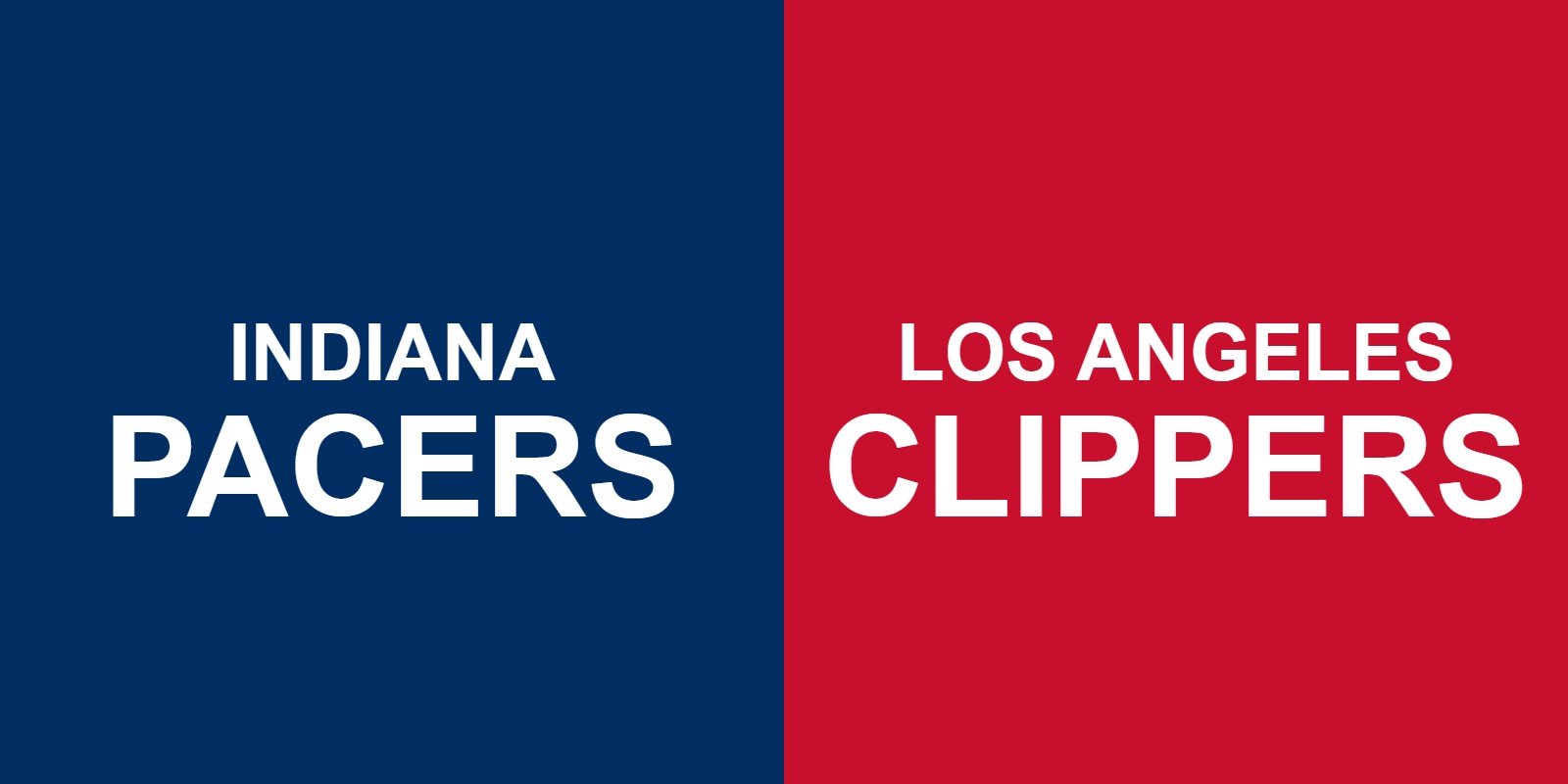 Pacers vs Clippers