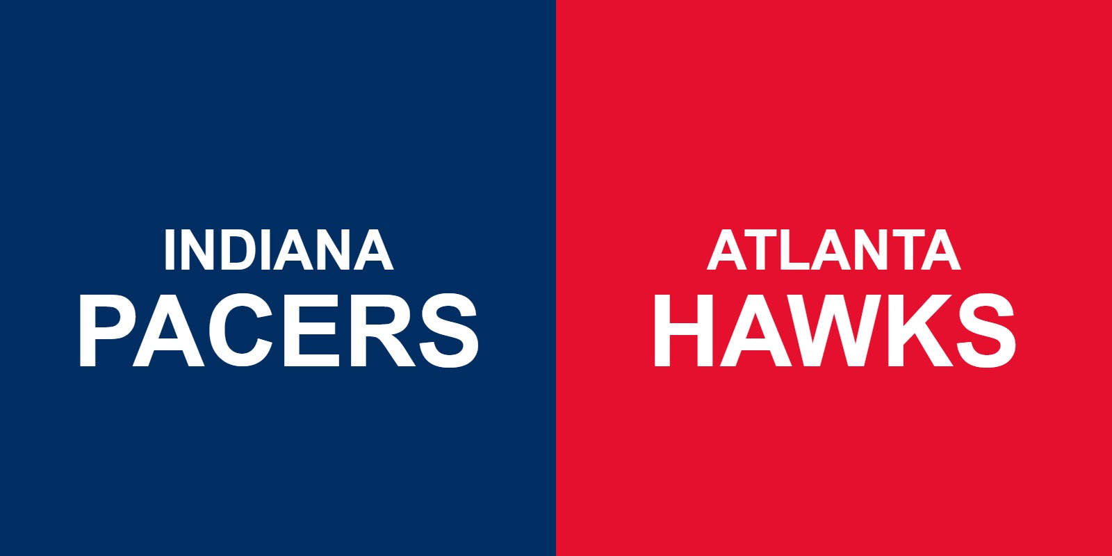 Pacers vs Hawks