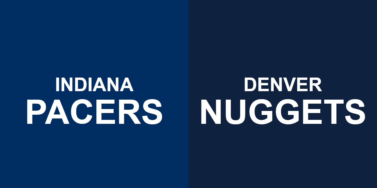 Pacers vs Nuggets