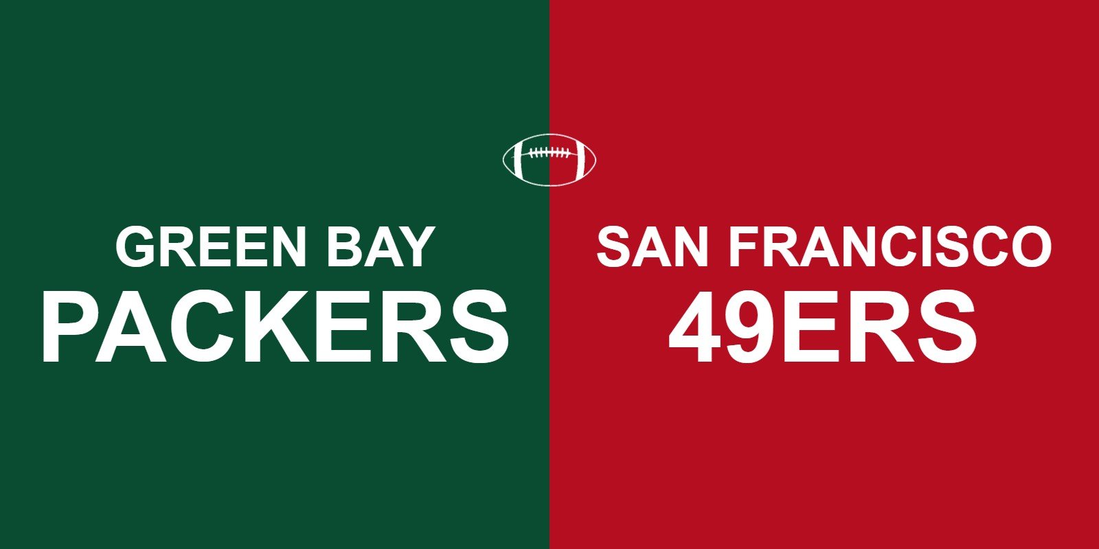 Packers vs 49ers