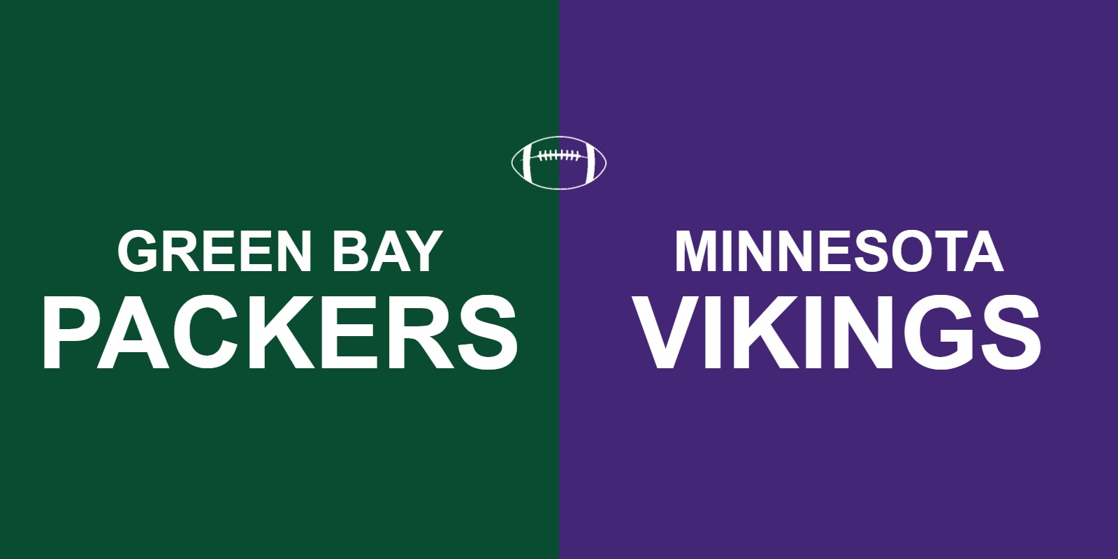 Packers vs Vikings