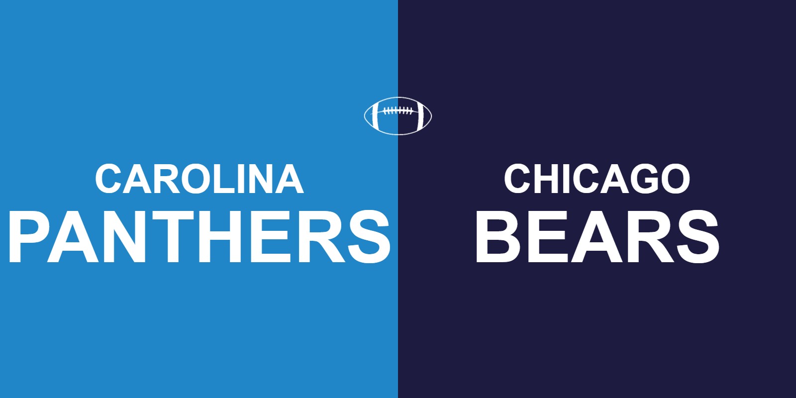 Panthers vs Bears