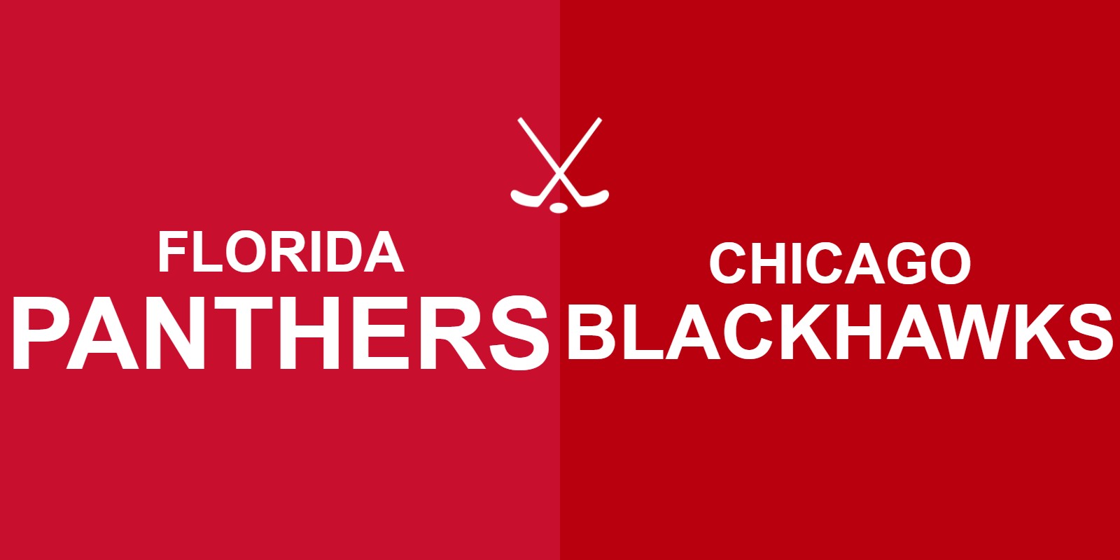 Panthers vs Blackhawks