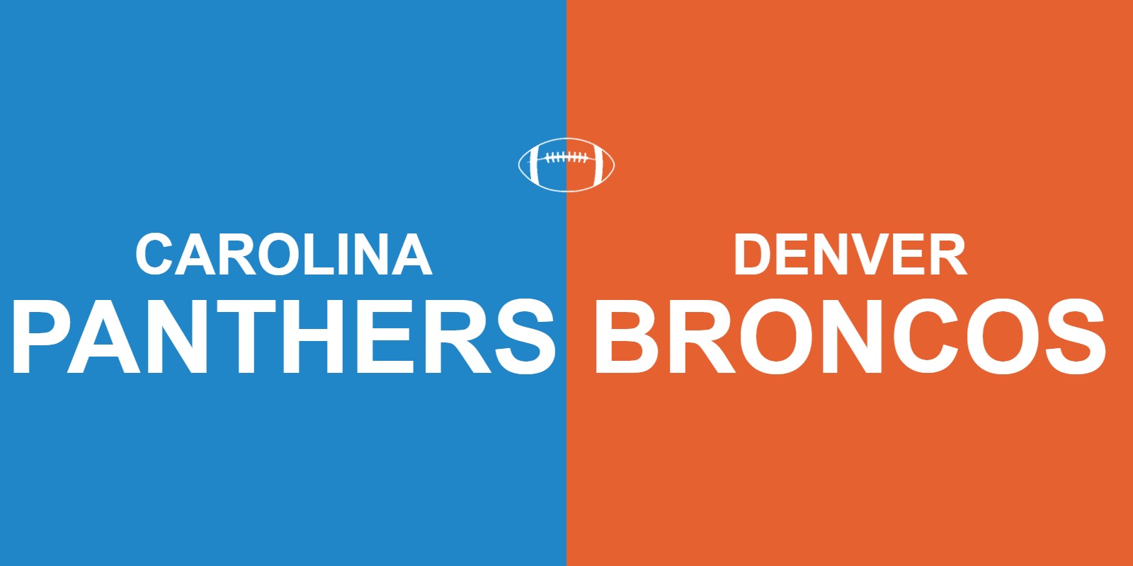 Panthers vs Broncos