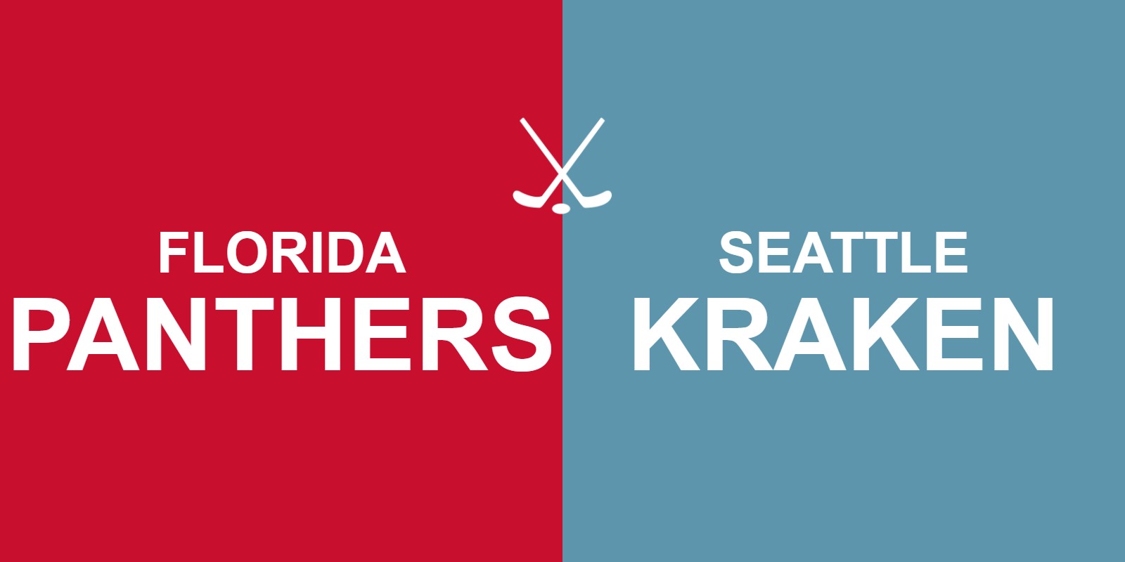 Panthers vs Kraken