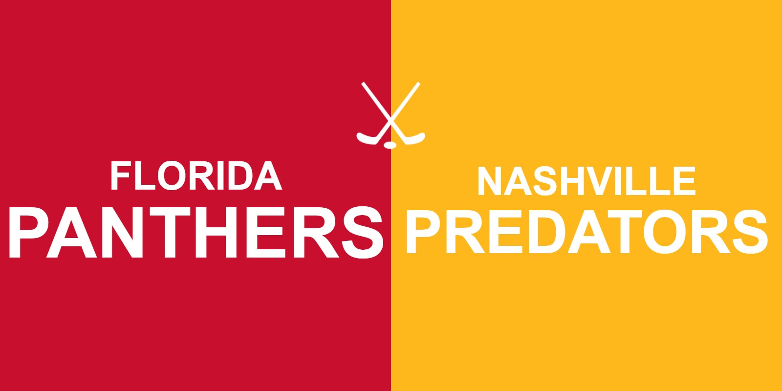 Panthers vs Predators