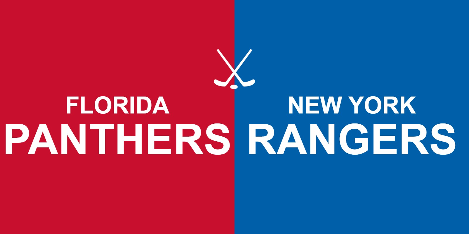 Panthers vs Rangers
