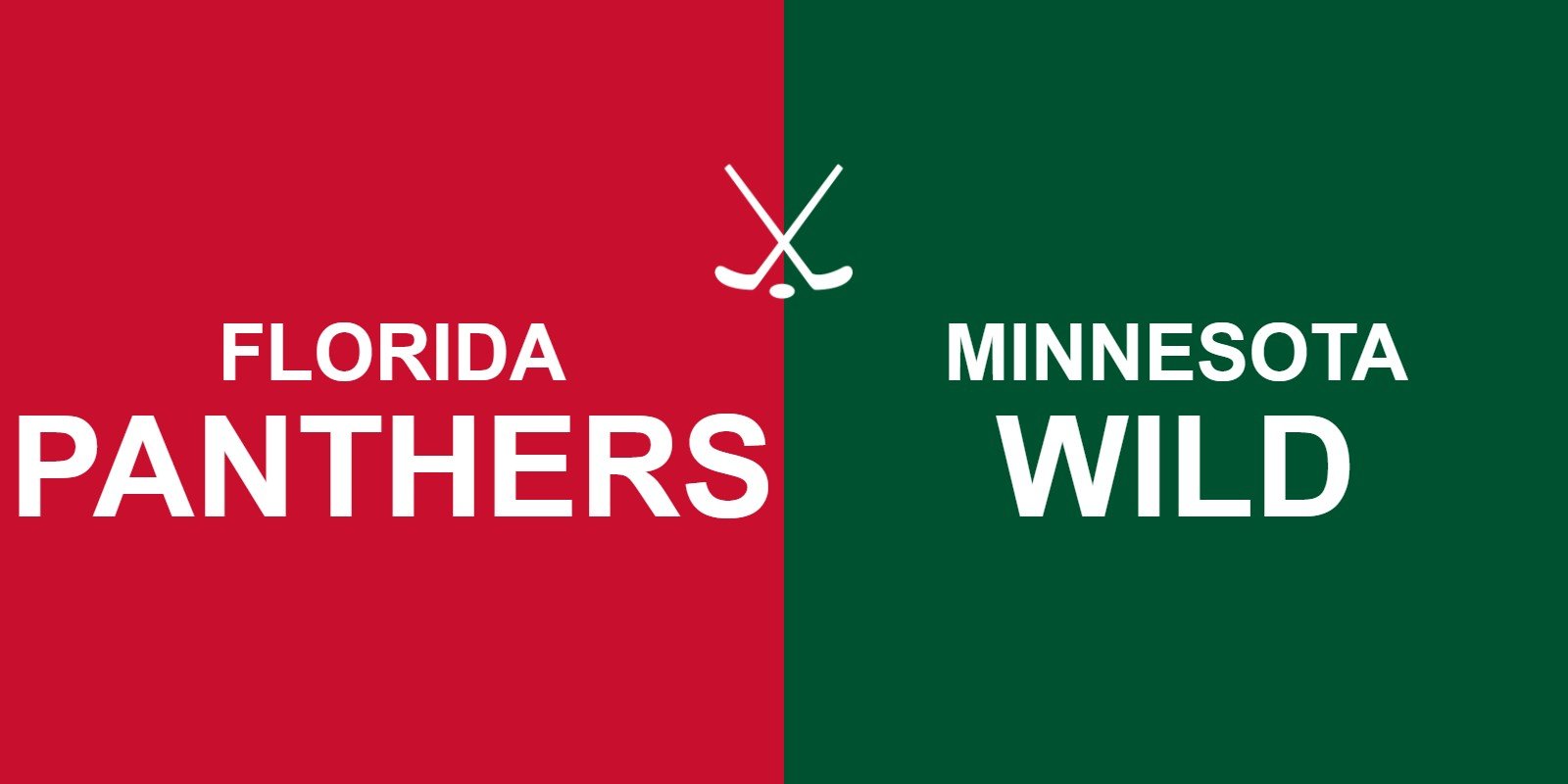 Panthers vs Wild