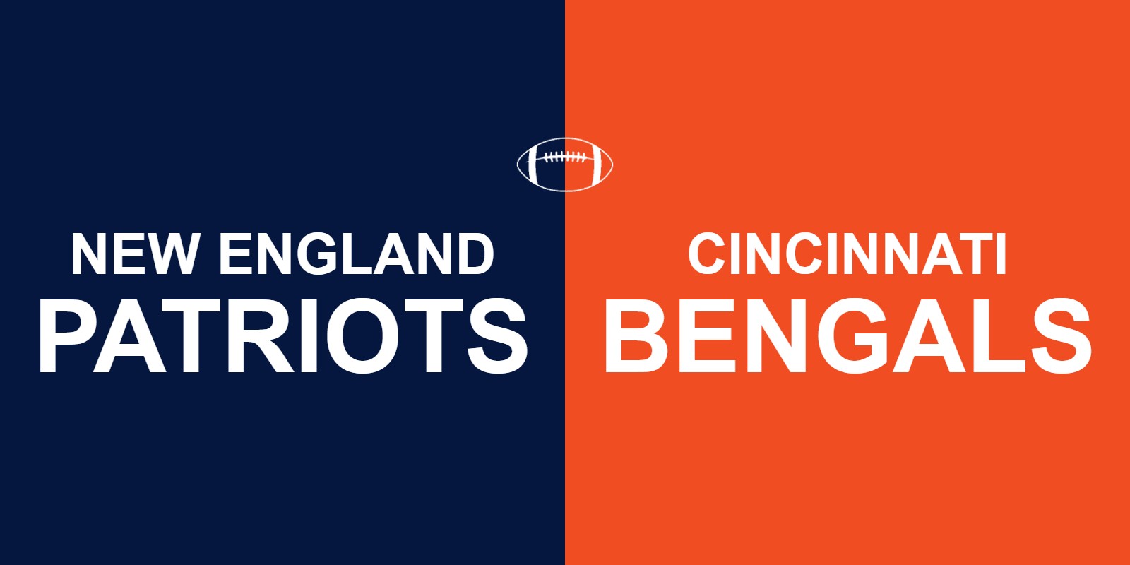 Patriots vs Bengals