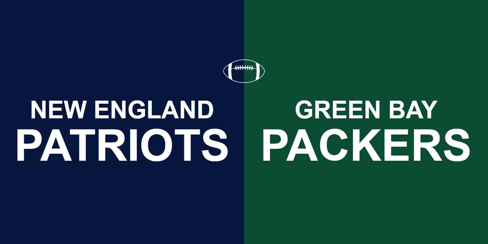 Patriots vs Packers