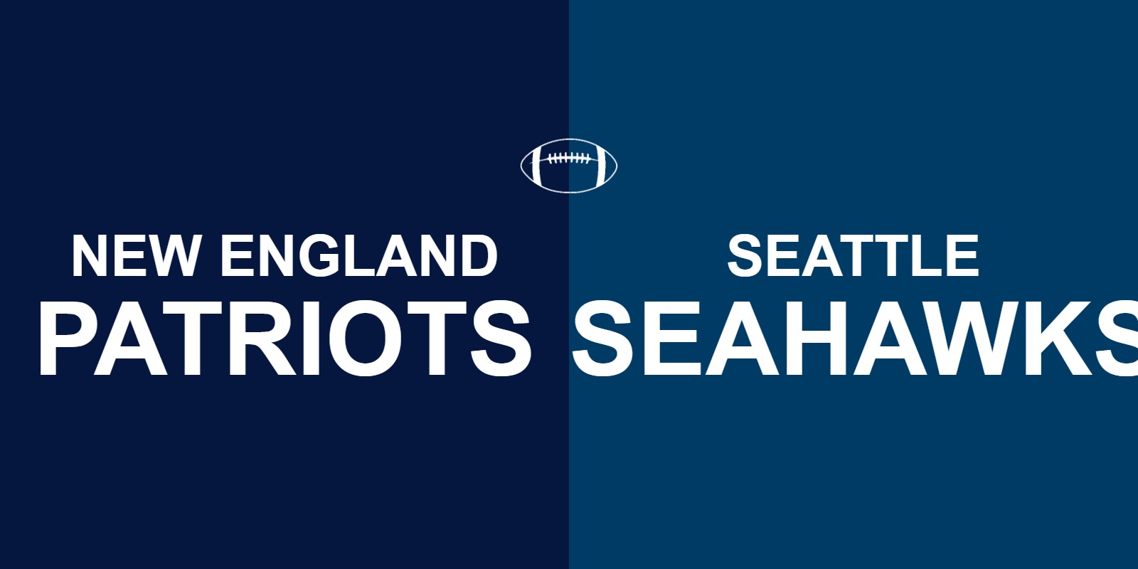 Patriots vs Seahawks